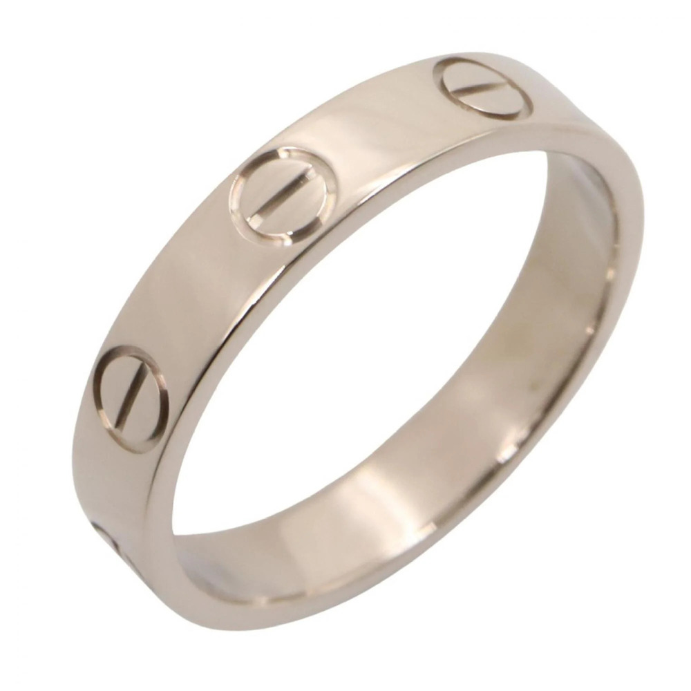 CARTIER Authentic 18k Silver Love Ring